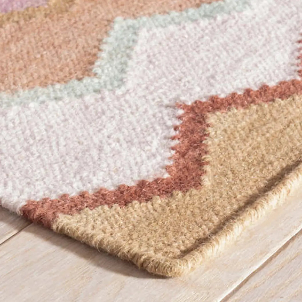Safety Net Earth Woven Wool Rug - Home Smith