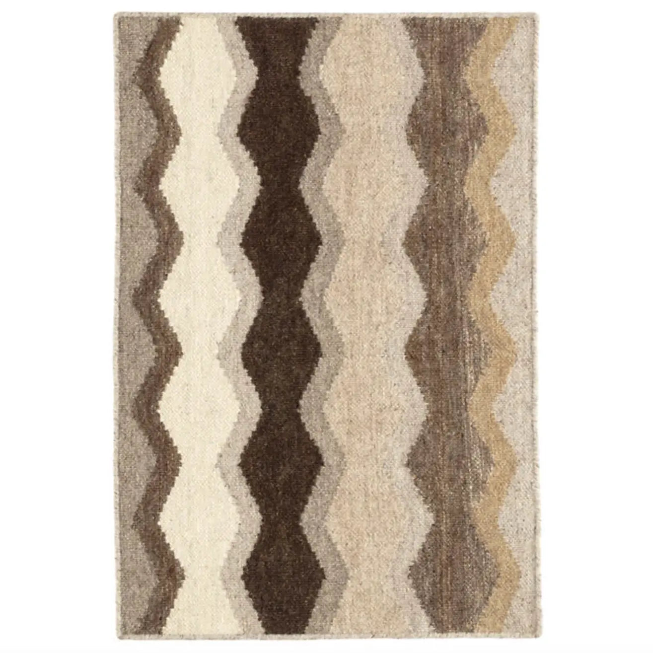 Safety Net Neutral Woven Wool Rug - Home Smith