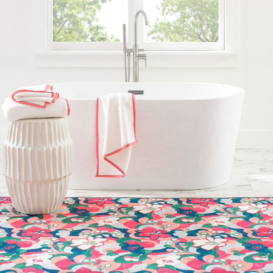 Dreamy Daisies Machine Washable Rug at Home Smith