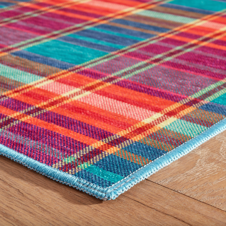 Carter Madras Machine Washable Rug at Home Smith