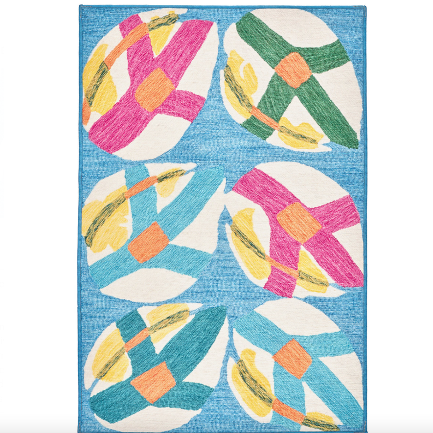 Lily Pad Spring Machine Washable Rug at Home Smith 