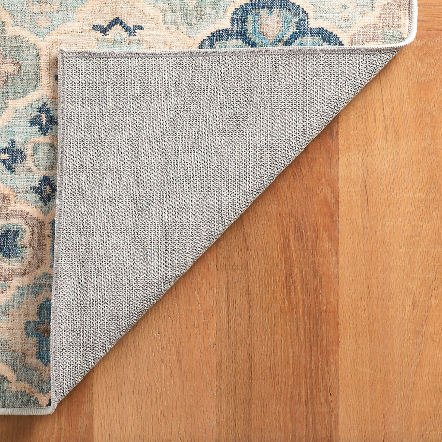 Pali Blue Washable Rug from Dash and Albert at Home Smith