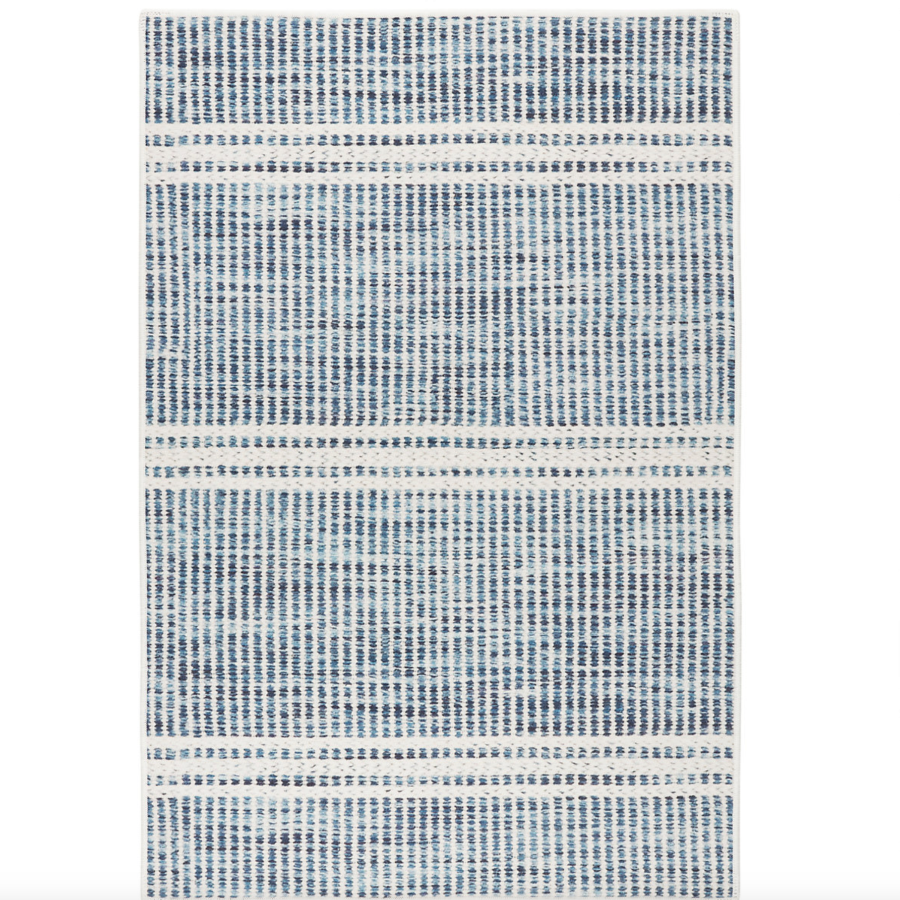 Malta Blue Machine Washable Rug from Dash and Albert at Home Smith 