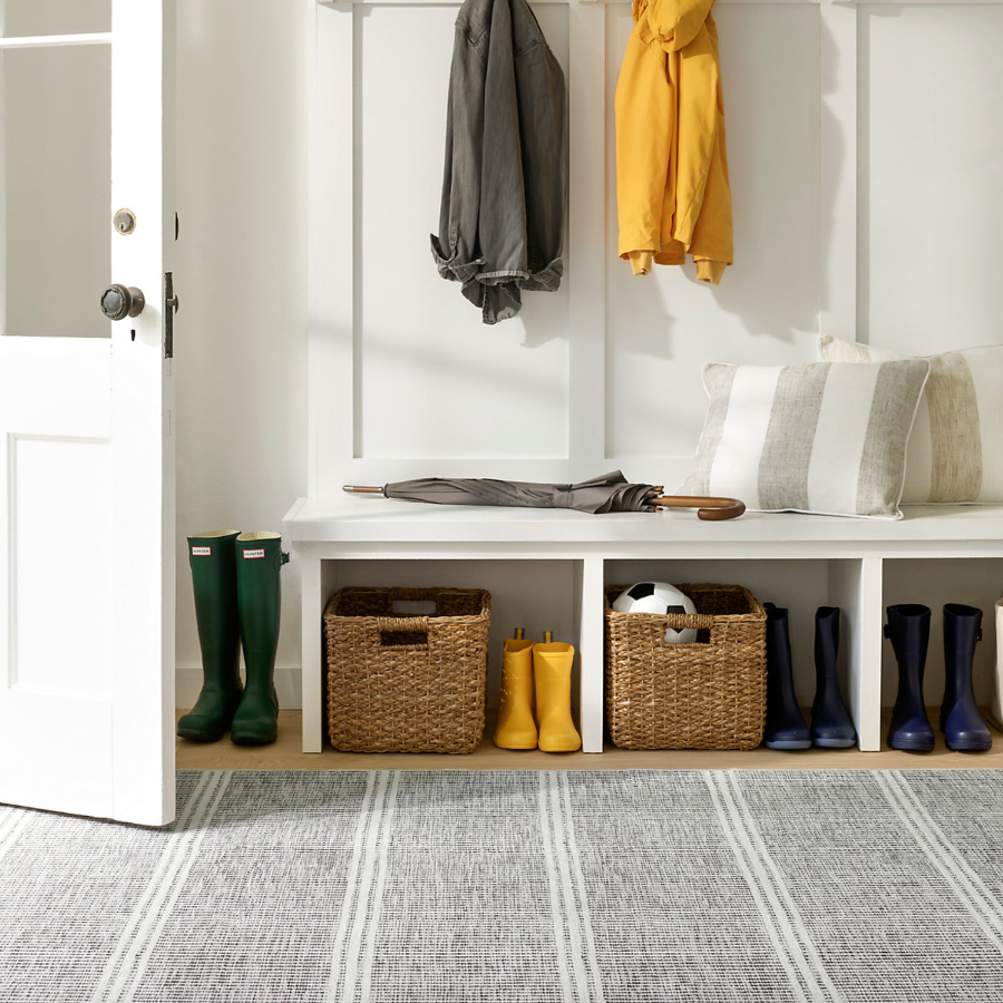 Malta Grey Machine Washable Rug from Dash and Albert at Home Smith