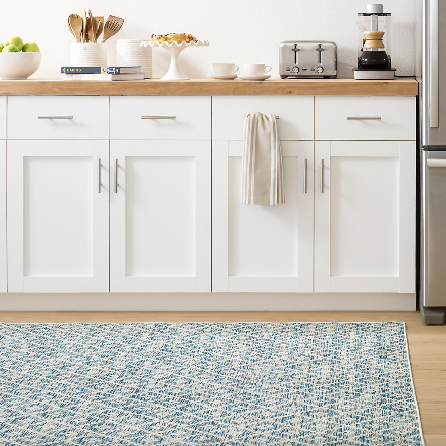 melange diamond washable rug from dash and albert at home smith