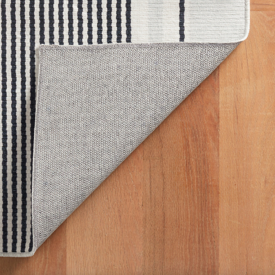 Gunner Stripe Washable Rug from Annie Selke at Home Smith