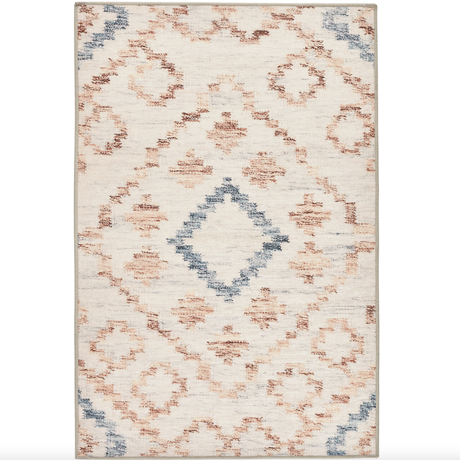 Jelly Roll Sky Machine Washable Rug from Annie Selke at Home Smith