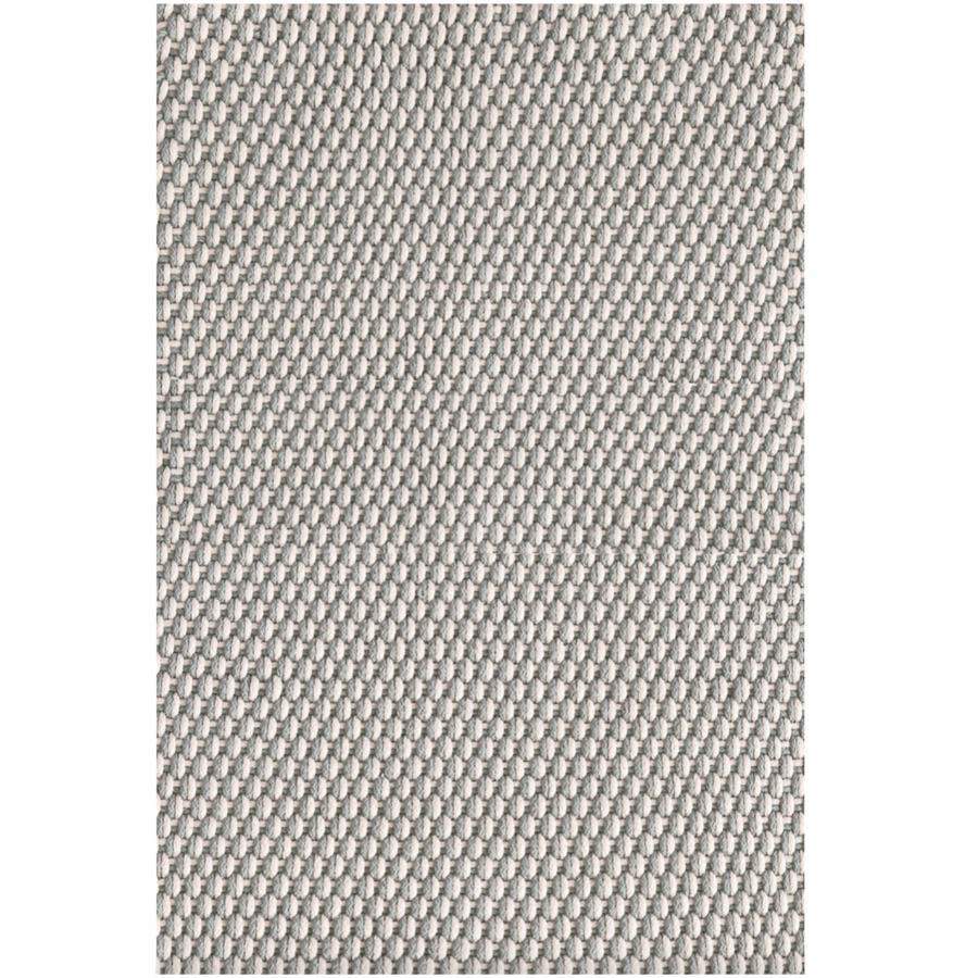 Two tone rope indoor outdoor rug in platinum and ivory at Home Smith