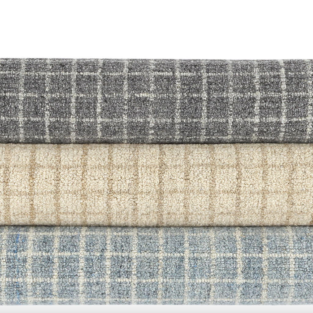 Conall Grey Hand Hooked Wool Rug at Home Smith