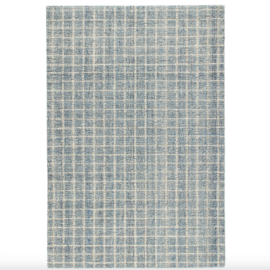 Conall Slate Hand Hooked Wool Rug at Home Smith