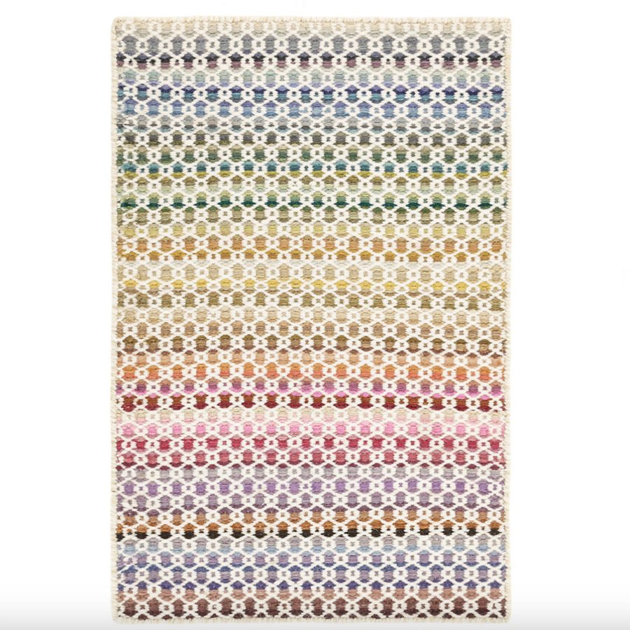 Poppy Multi Handwoven Wool Rug at Home Smith