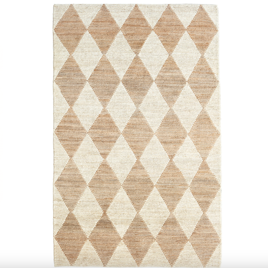 Harwich Natural Handwoven Jute Rug at Home Smith