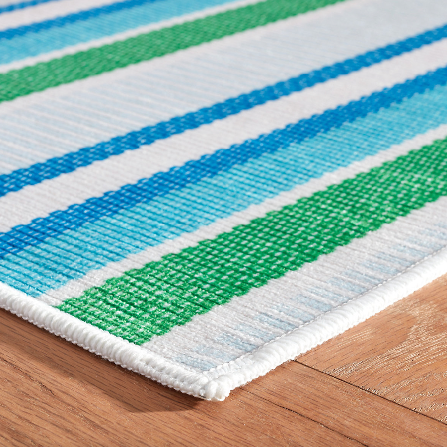 Dash and Albert Machine Washable Rug Always Greener at Home Smith