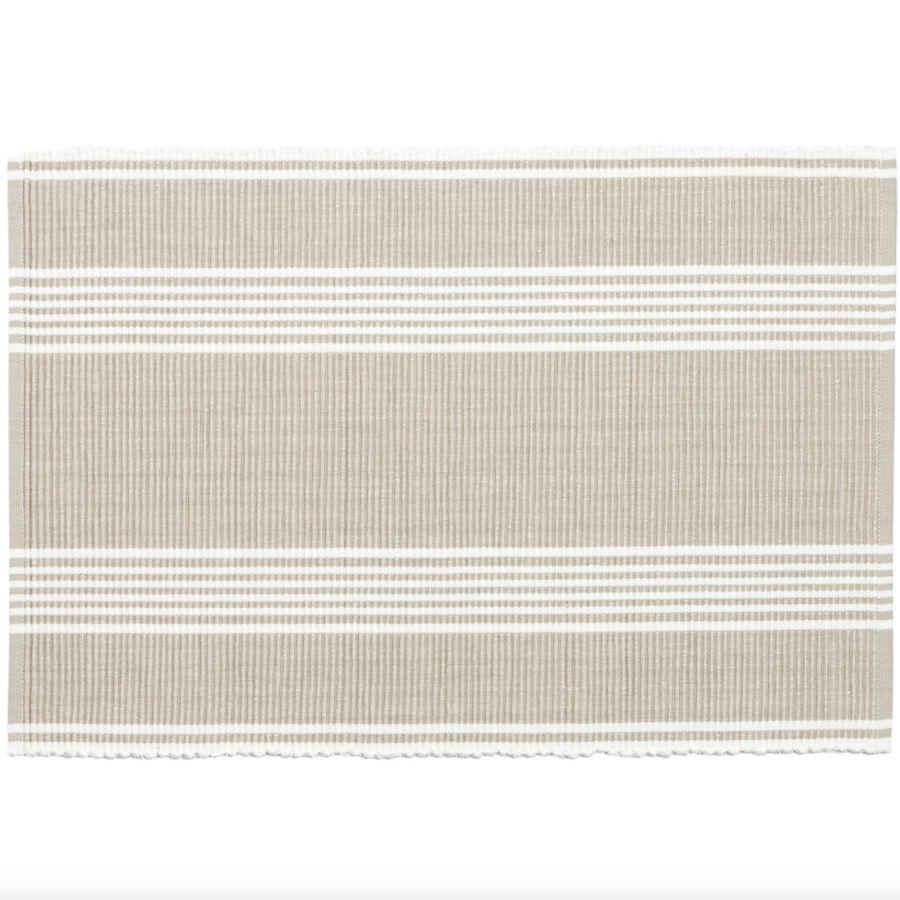 Platinum placemats from Annie Selke at Home Smith