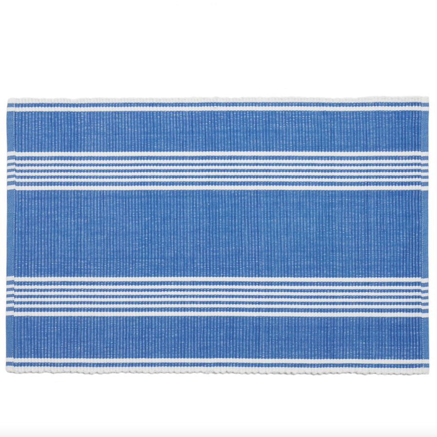 French Blue placemats from Annie Selke at Home SMith 