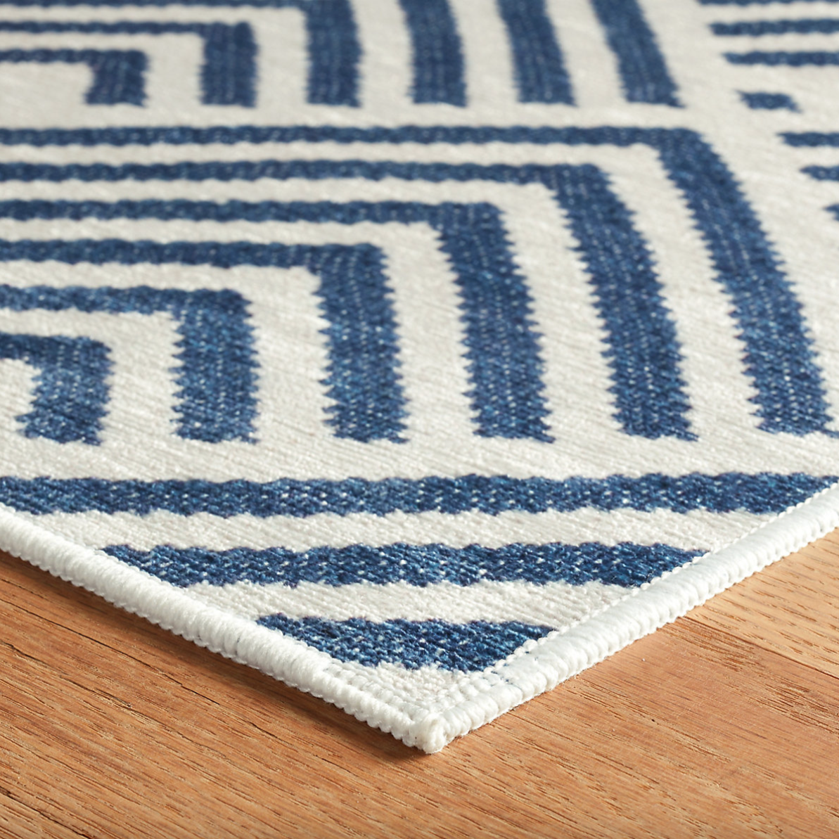 Cleo Navy Machine Washable Rug at Home Smith