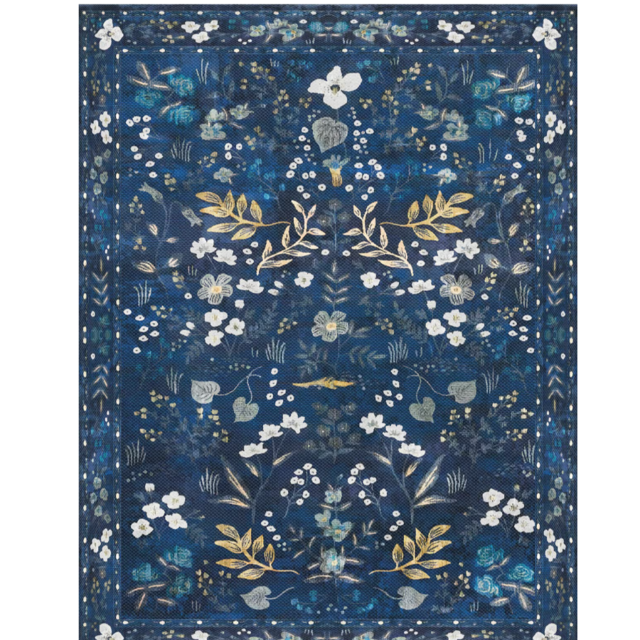 Adama Moonflower Vinyl Rug at Home Smith