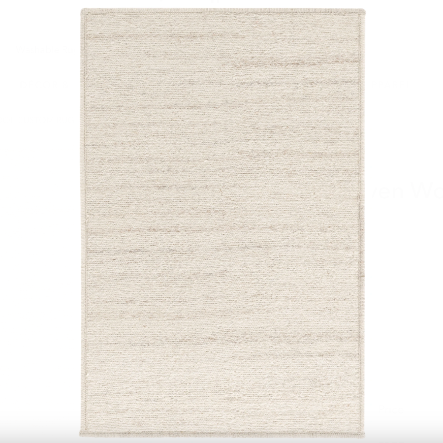 Barlow Woven Wool Custom Rug at Home Smith