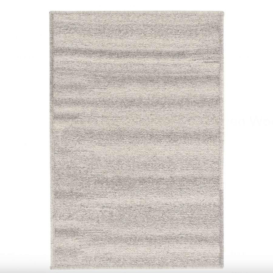 Barlow Woven Wool Custom Rug at Home Smith