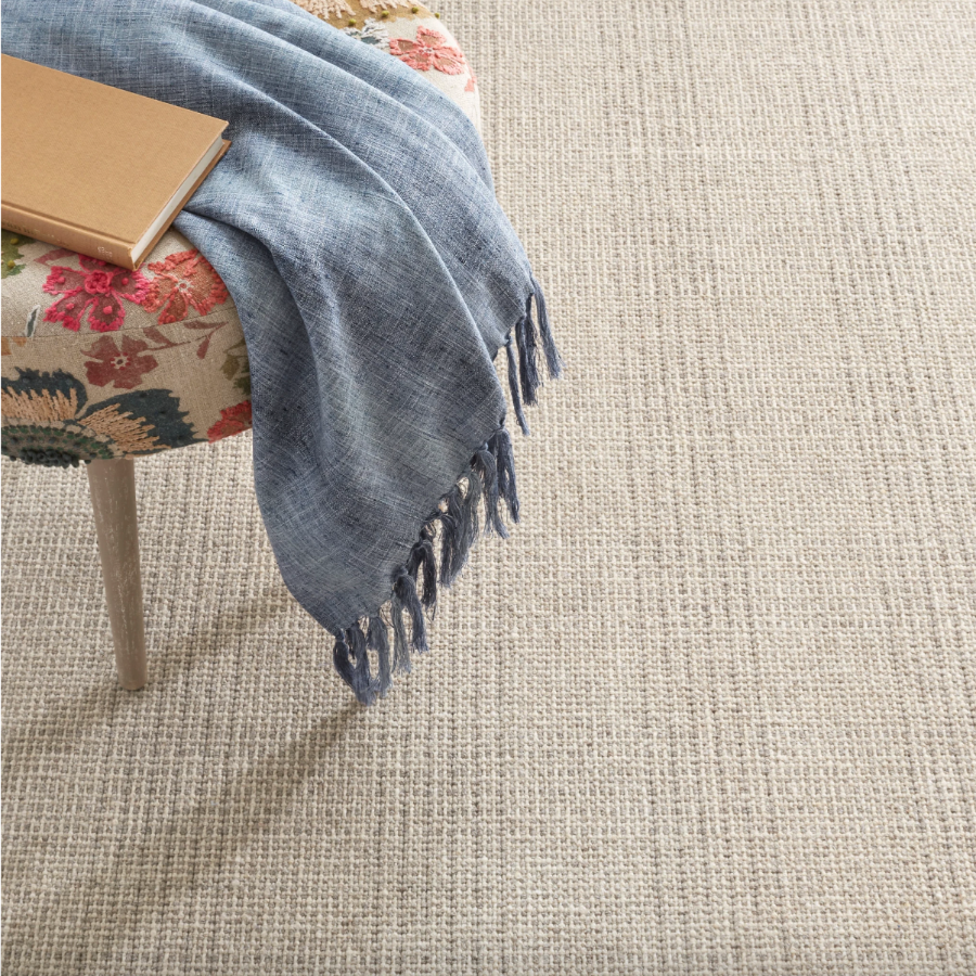 Checkers Woven Wool Custom Rug at Home Smith