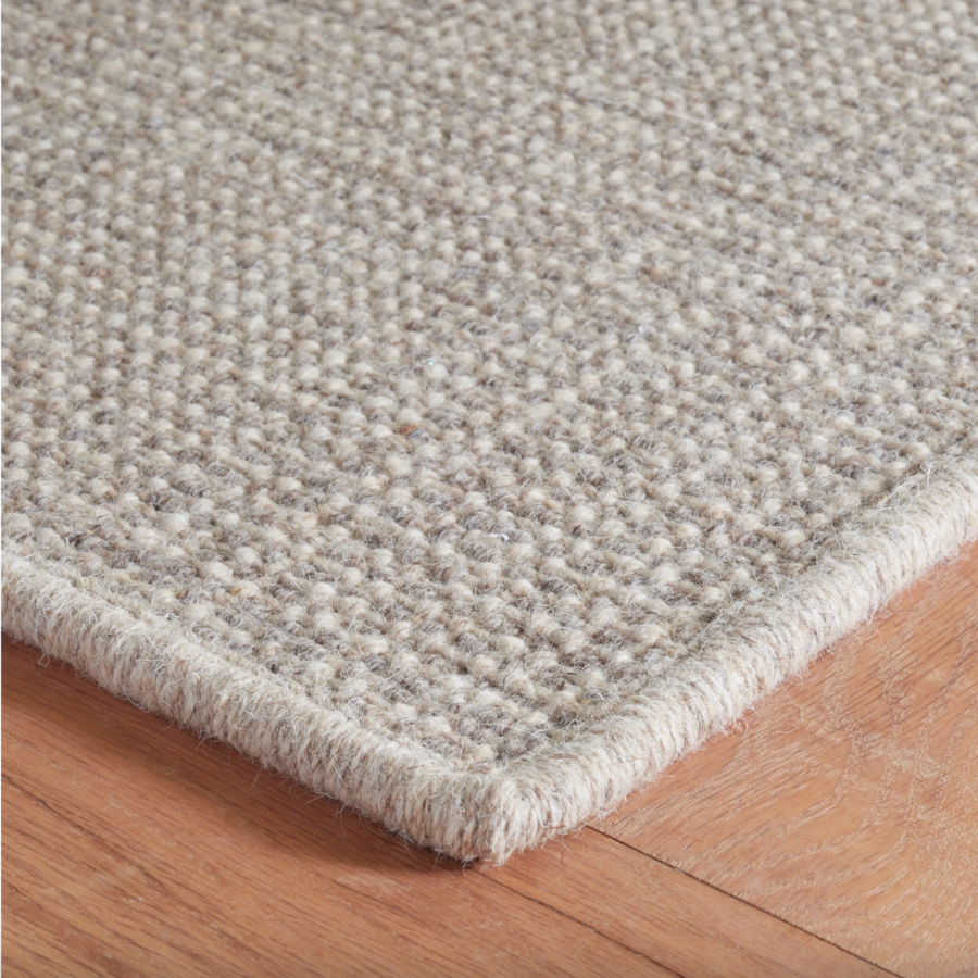 Checkers Woven Wool Custom Rug at Home Smith