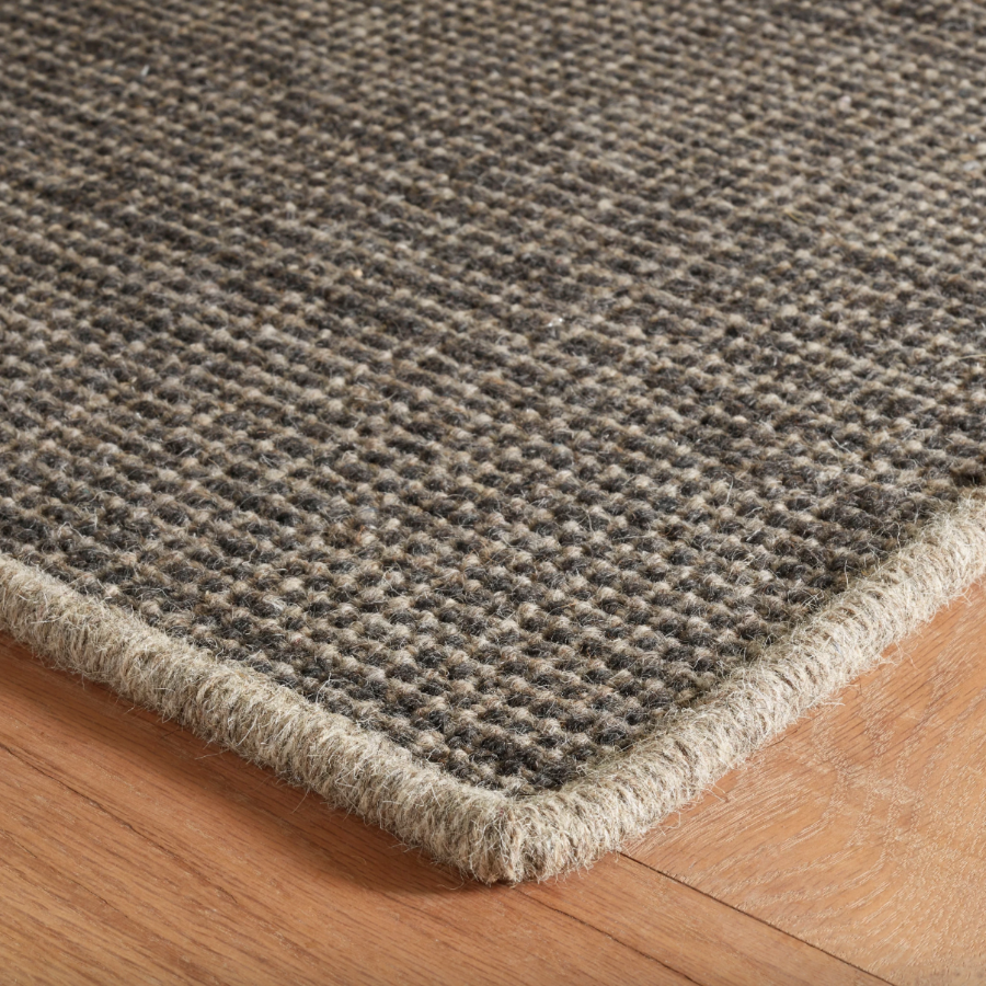 Checkers Woven Wool Custom Rug at Home Smith