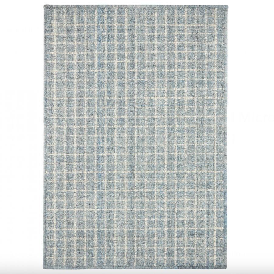 Conall Hand Micro Hooked Wool Custom Rug at Home Smith