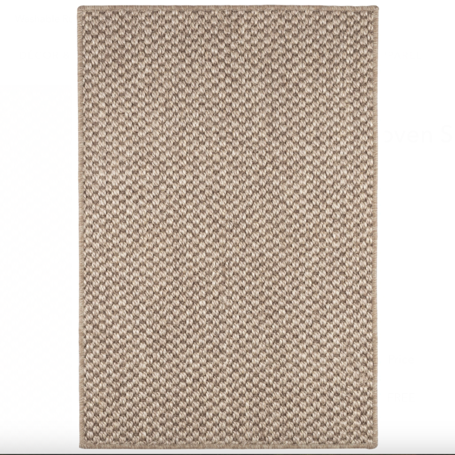 Corden Woven Sisal Custom Rug at Home Smith