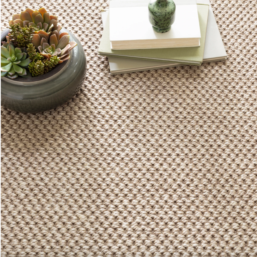 Corden Woven Sisal Custom Rug at Home Smith