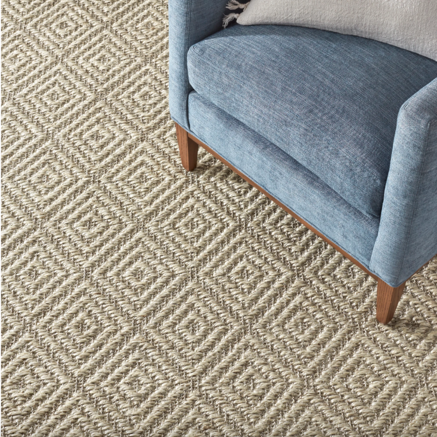 Dixon Woven Sisal Custom Rug at Home Smith