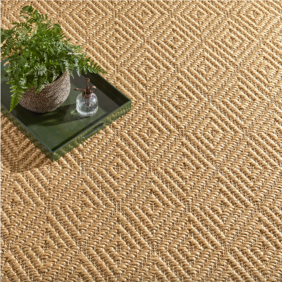 Dixon Woven Sisal Custom Rug at Home Smith