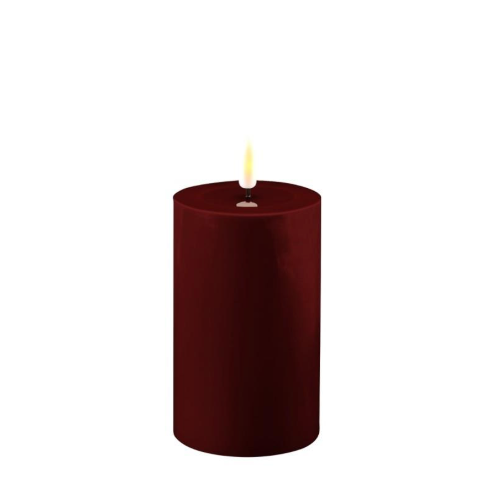 Bourgogne flameless LED pillar candle at HOme SMith