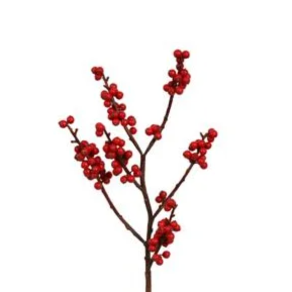 Christmas Berry Stem in Red at Home Smith 