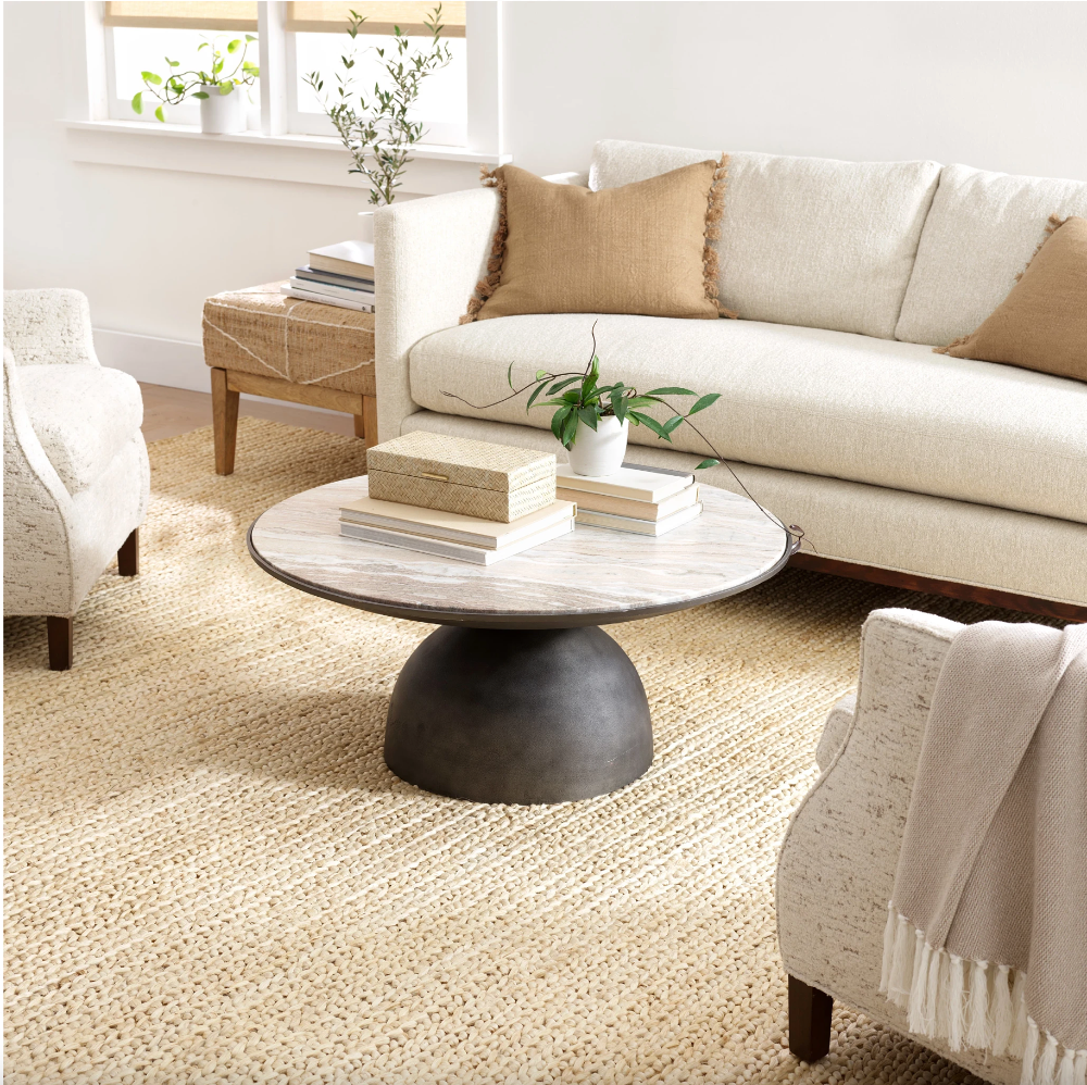 Veranda Natural Rug from Dash and Albert Room View at Home Smith