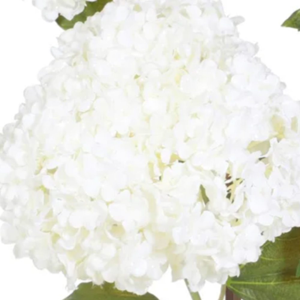 Iced Hydrangea Snowball Branch - Home Smith