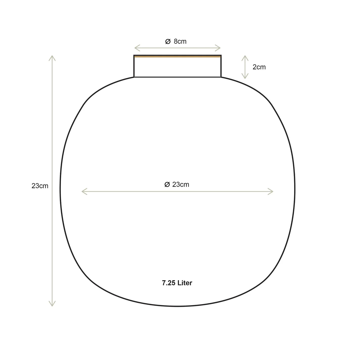 Navy Pip Studio Vase Measurements at Home Smith