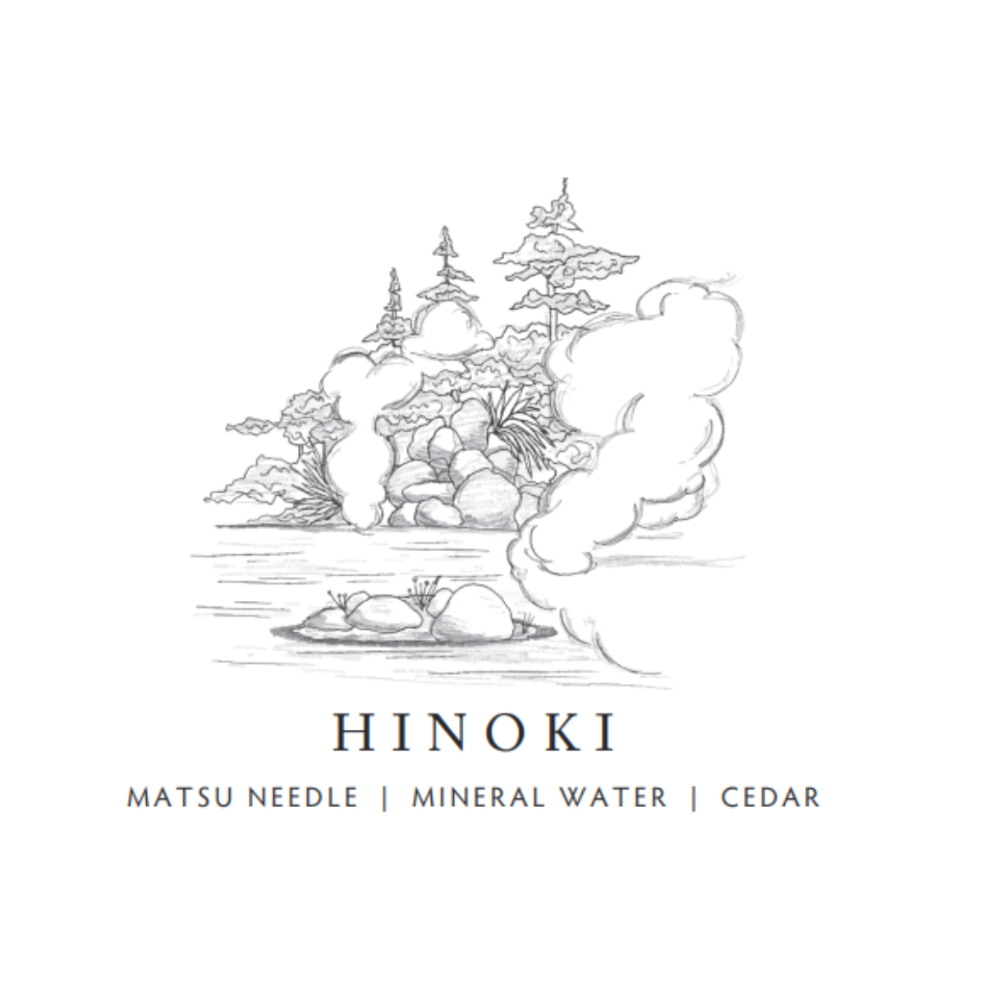 Hinoki Scented Soy Candle Scent Notes at Home Smith 