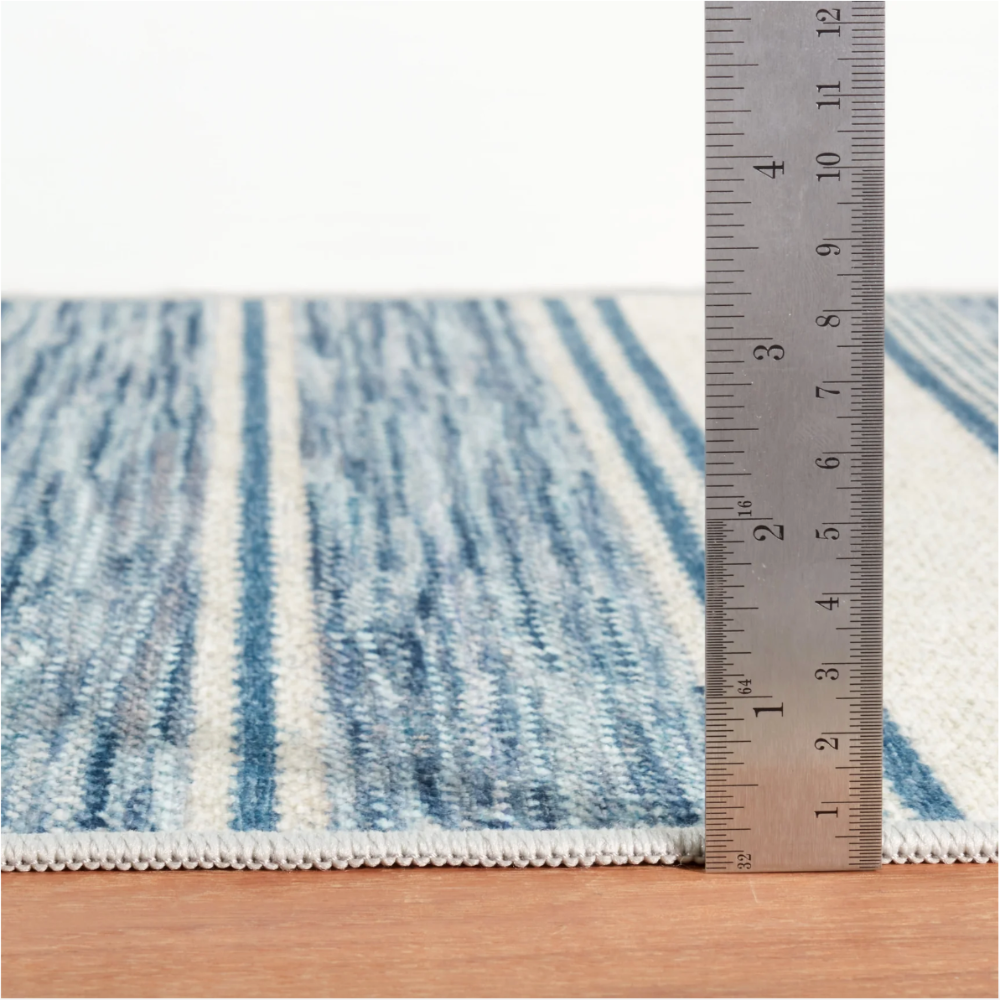 Tapis lavable en machine vert cobalt Always Greener