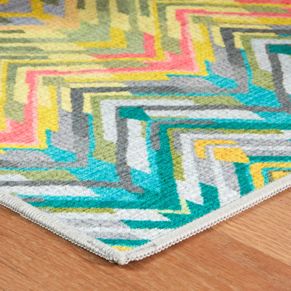 Seneca Multi Machine Washable Rug