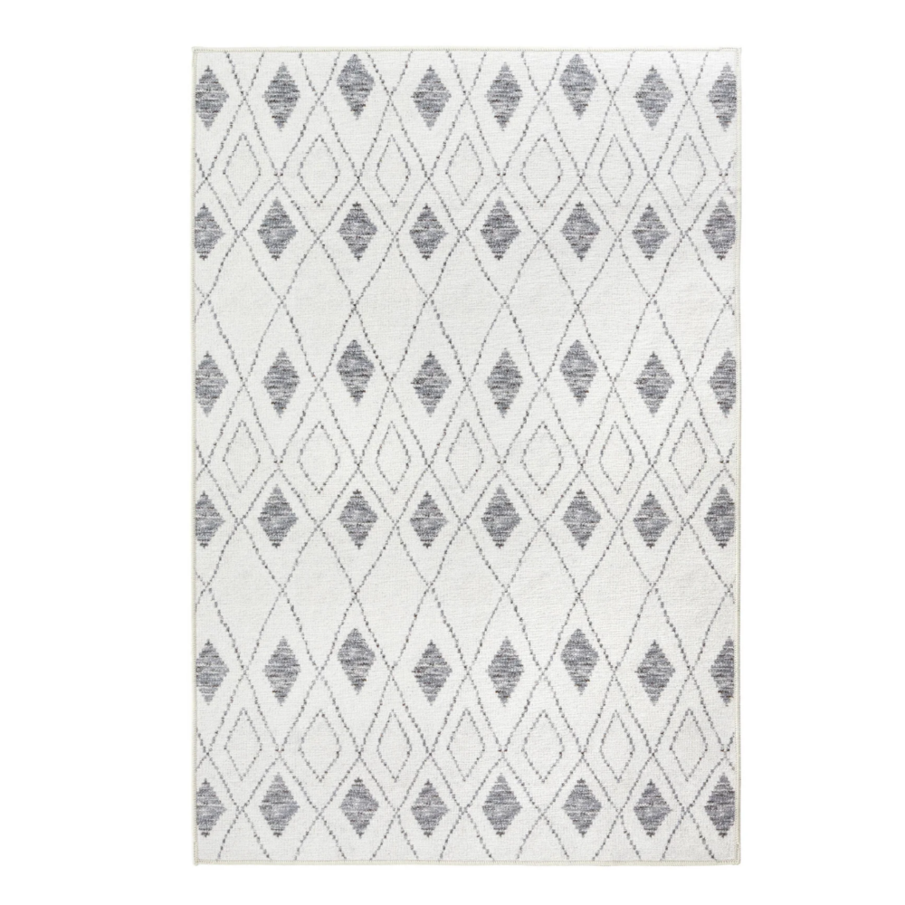 Chandler Ivory Machine Washable Rug