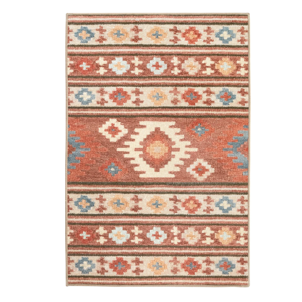 Canyon Natural Machine Washable Rug