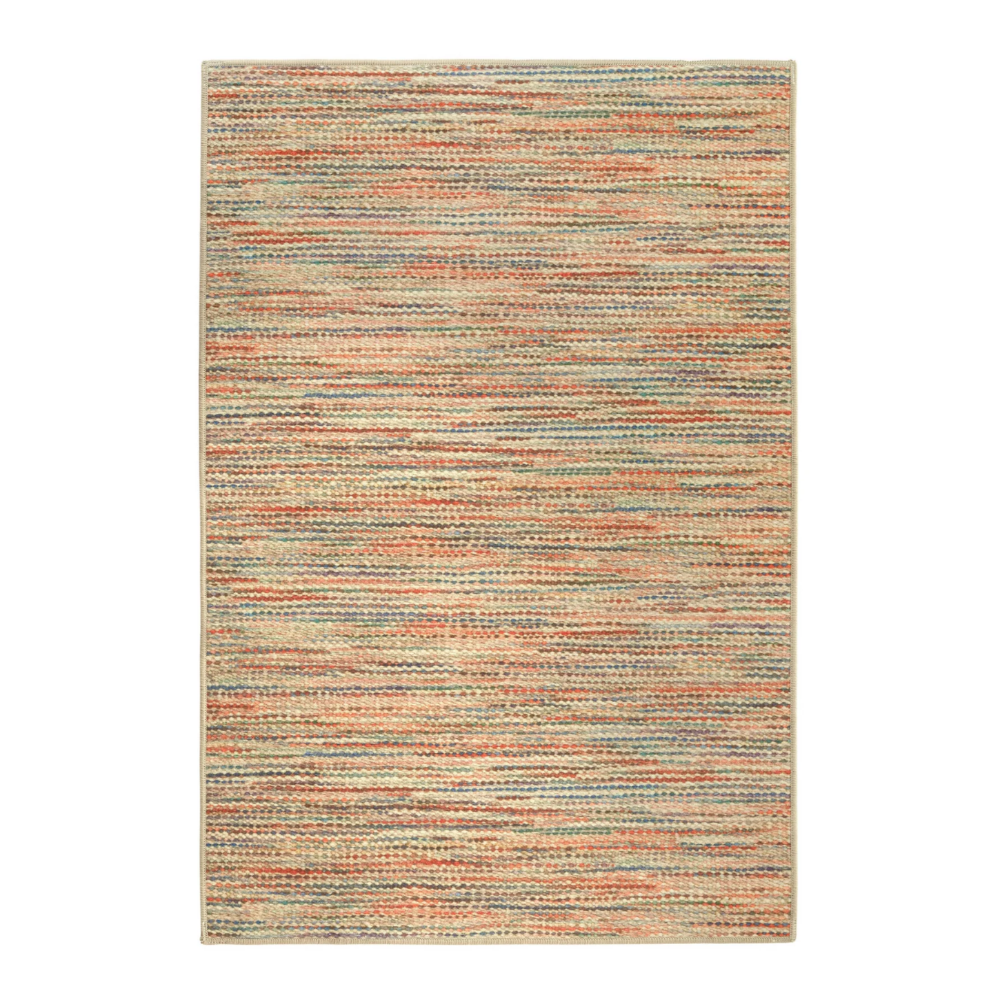 Clay Multi Machine Washable Rug