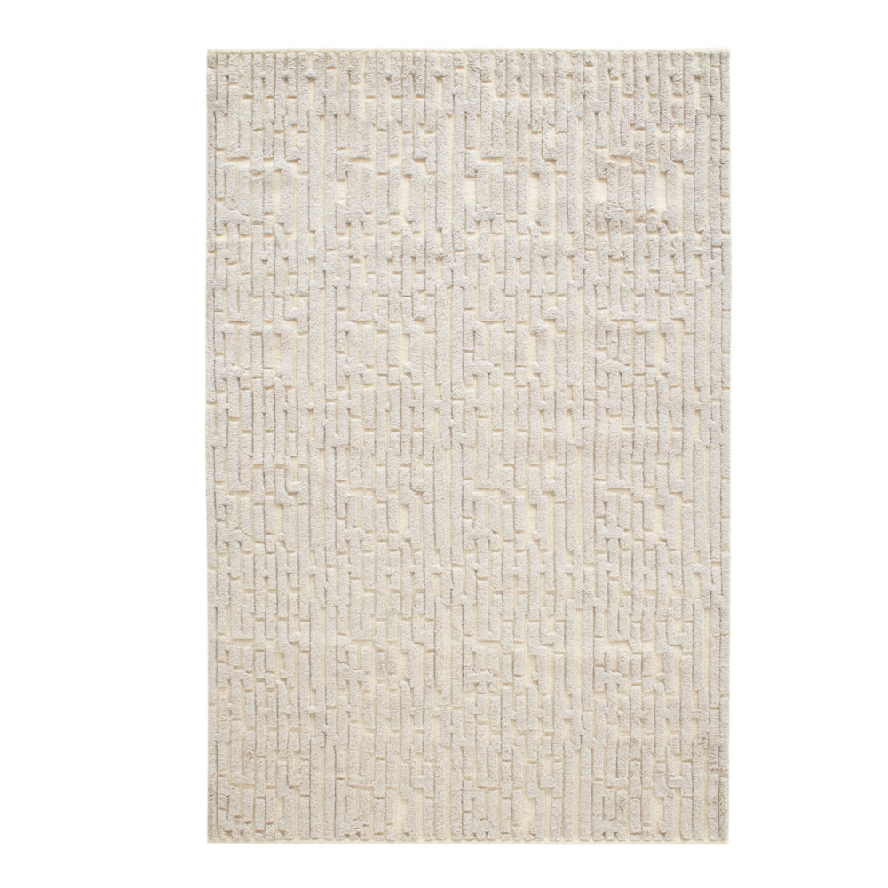 Gate Plaster Hand Knotted Wool Rug