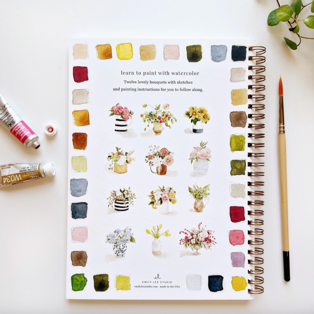 Learn to Paint Watercolour Workbook at Home Smith