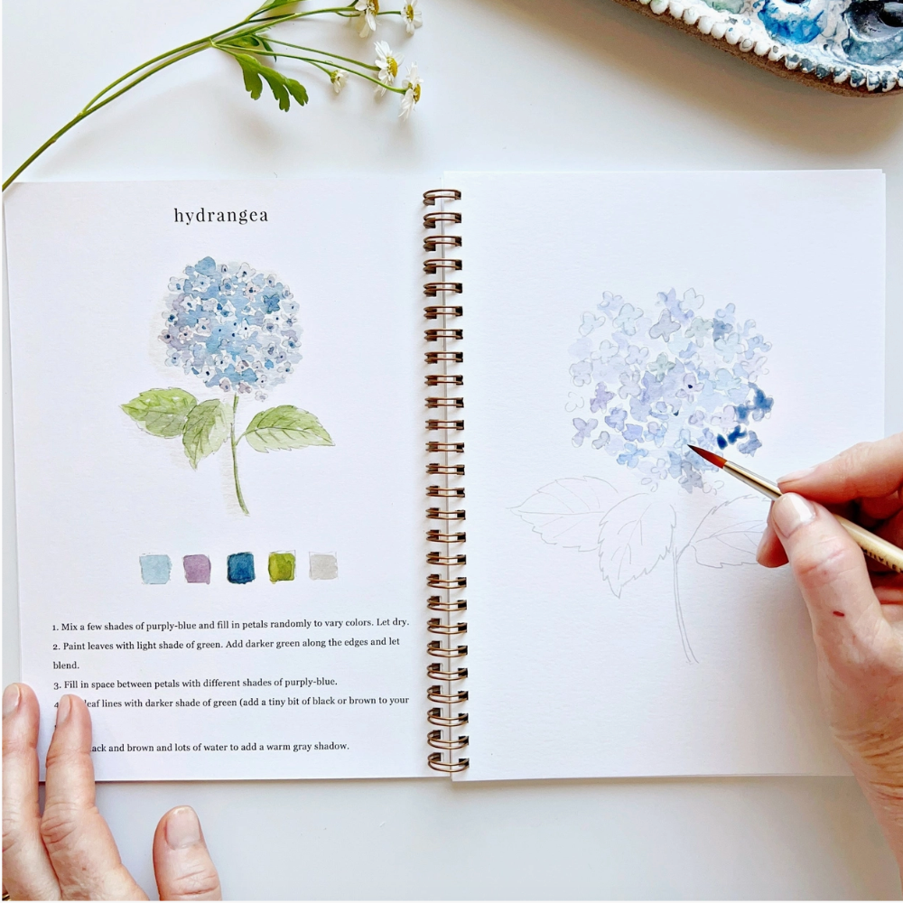 Watercolour Workbook for Florals at Home Smith