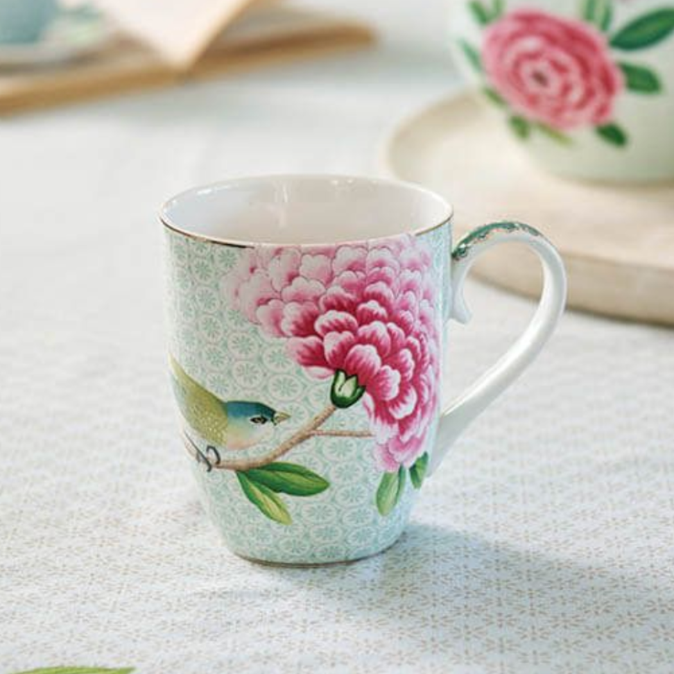 Blushing Birds porcelain mug from Pip Studio at Home Smith