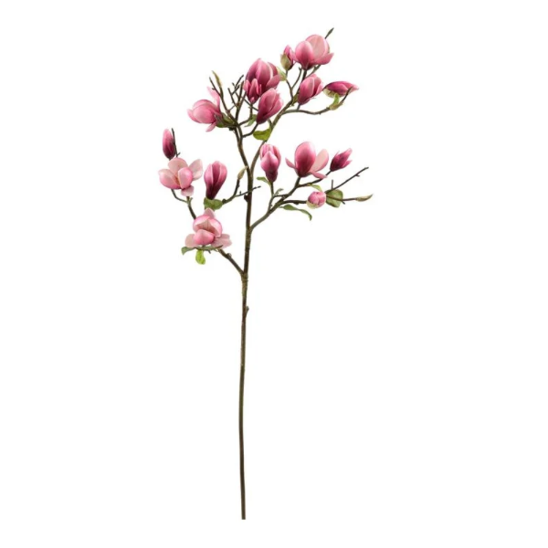 Faux Magnolia Branches in Fushia at Home Smith