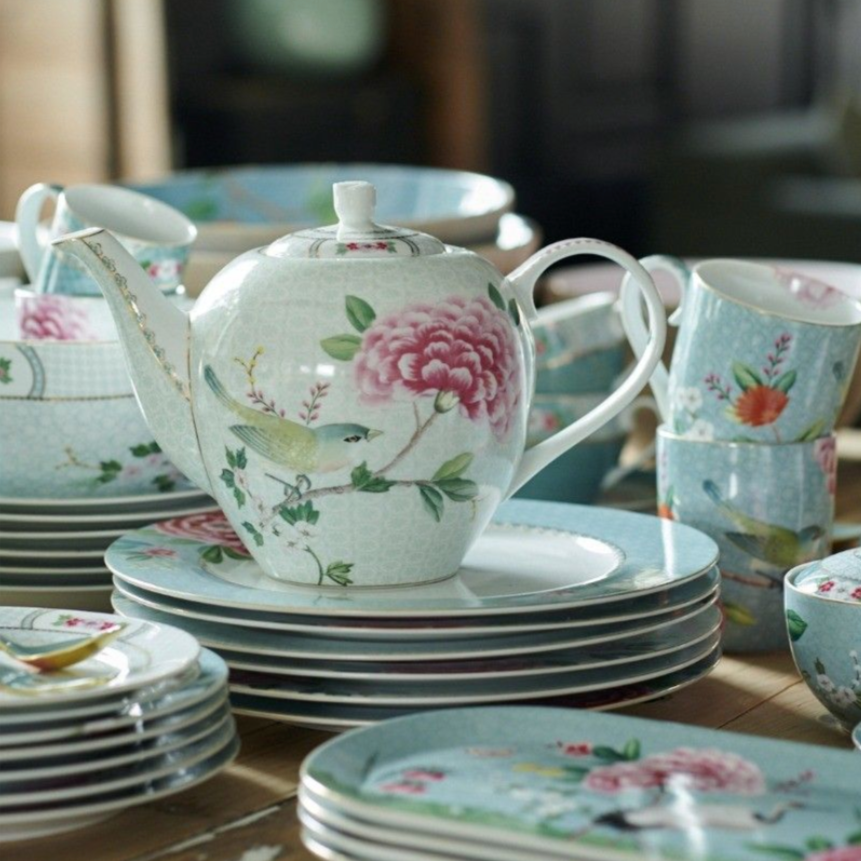 Pip Studio's Blushing Large White Tea Pot at Home Smith