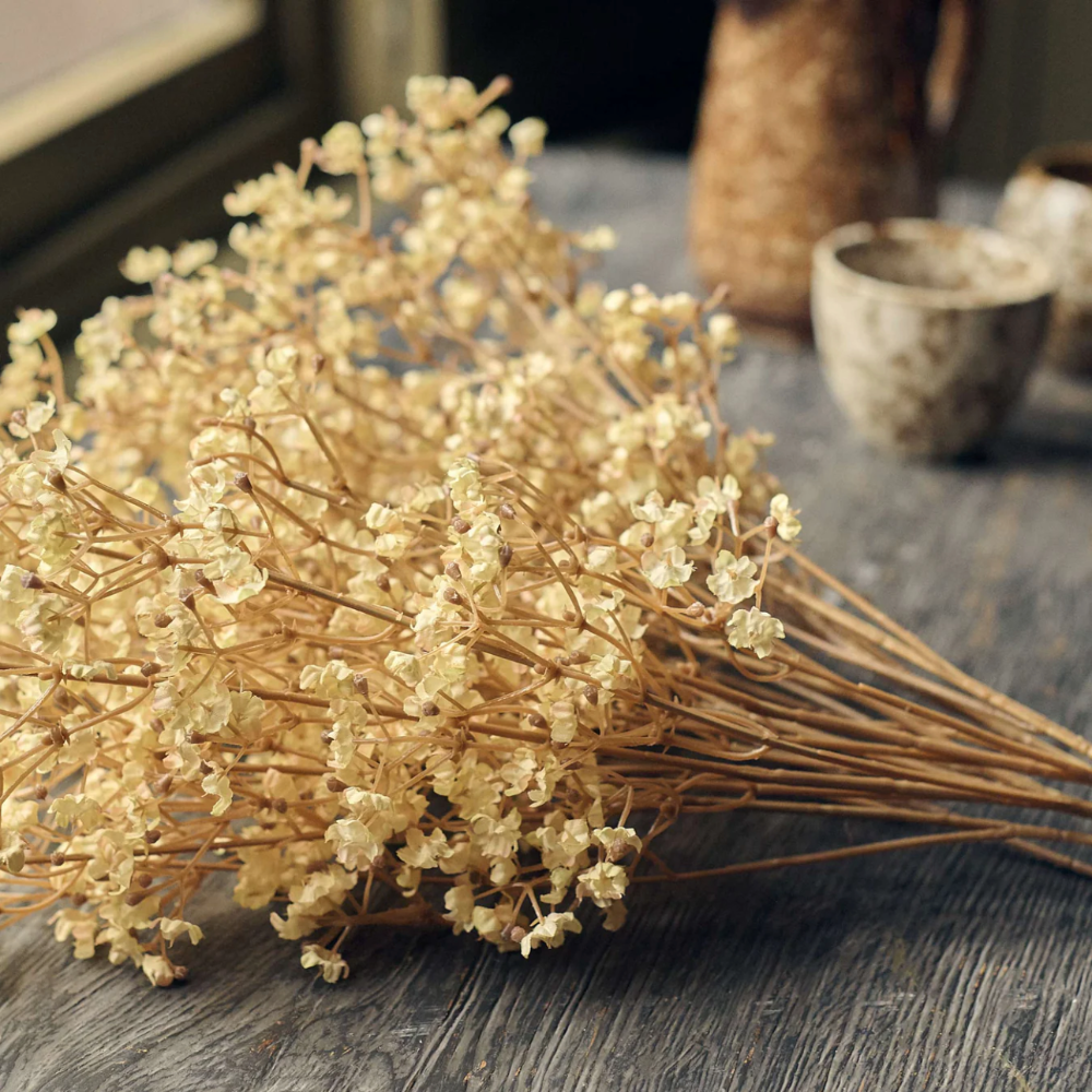 Faux Cream Gypsophila at Home Smith