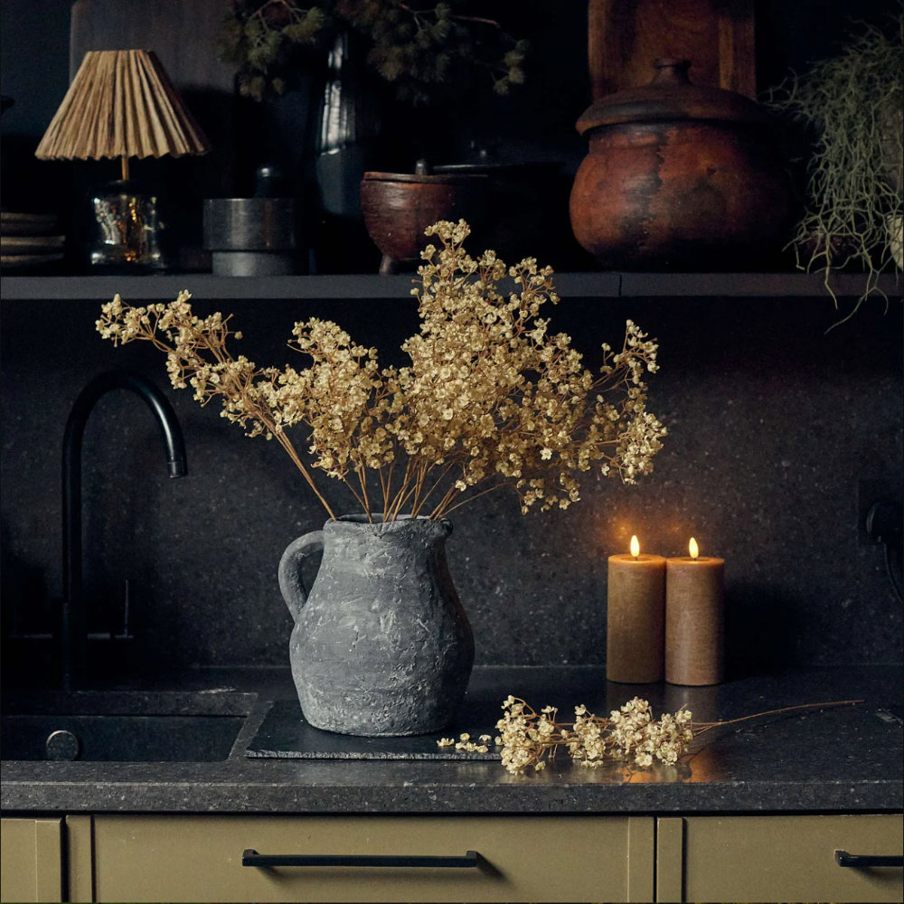 Faux Cream Gypsophila at Home Smith